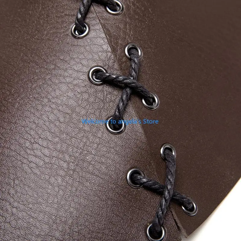 X4YC – couverture d'épaule en Pu, guerrier, Double épaulette, armure d'épaule, Costume chevalier médiéval, pour