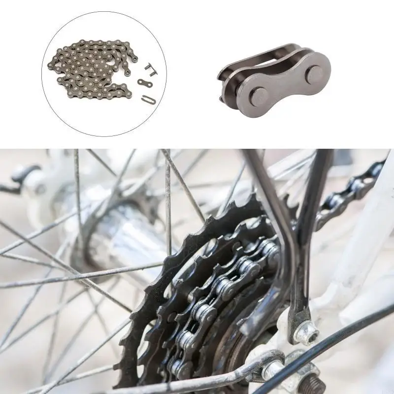 5Pcs Missing Link for Single Speed Chain, Missing Quick Link Chain Connectors, Bike Chain Split Links