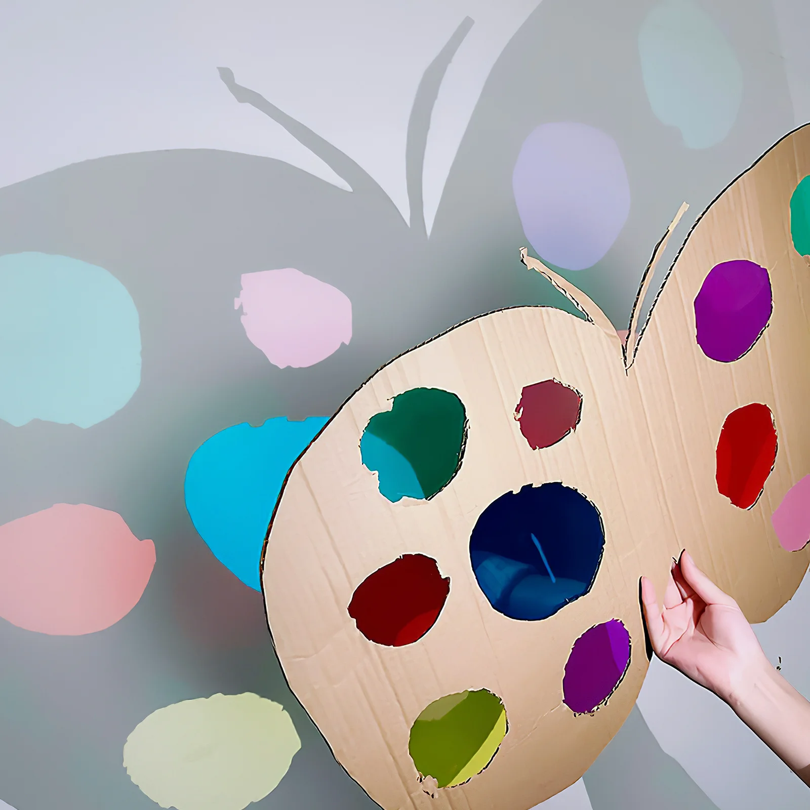 9 أوراق سيلوفان شفافة متعددة الألوان، مادة PVC متينة لمستلزمات تغليف الهدايا الورقية اليدوية