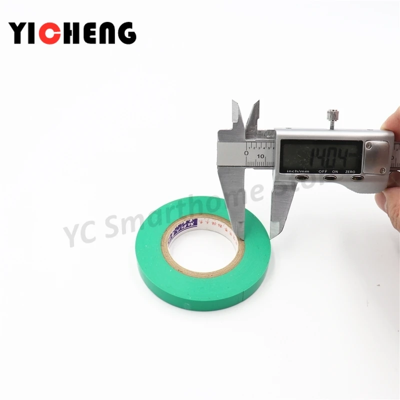 1Pcs Senior electrical tape insulation tape wire electrical PVC waterproof tape cloth width 1.0cm long 18 meters 8 colors