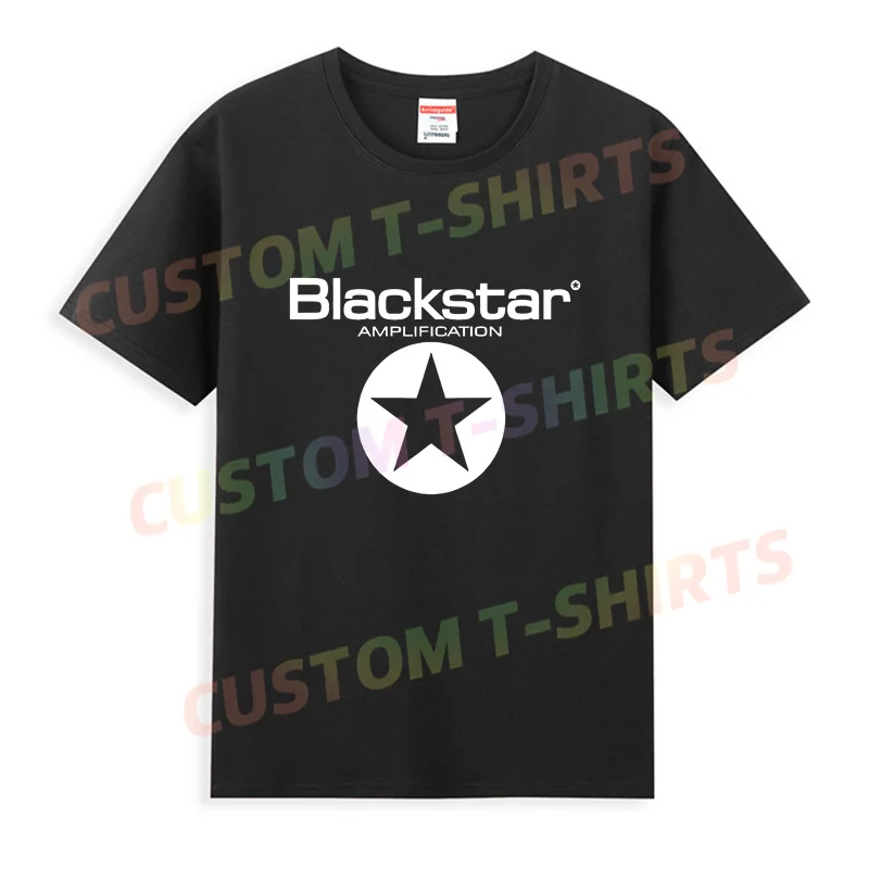 

2024 Men T Shirt Casual Blackstar Amplification Logo T-shirt Graphic Oversized Breathable Comfortable Streetwear S-3XL Cool Tee