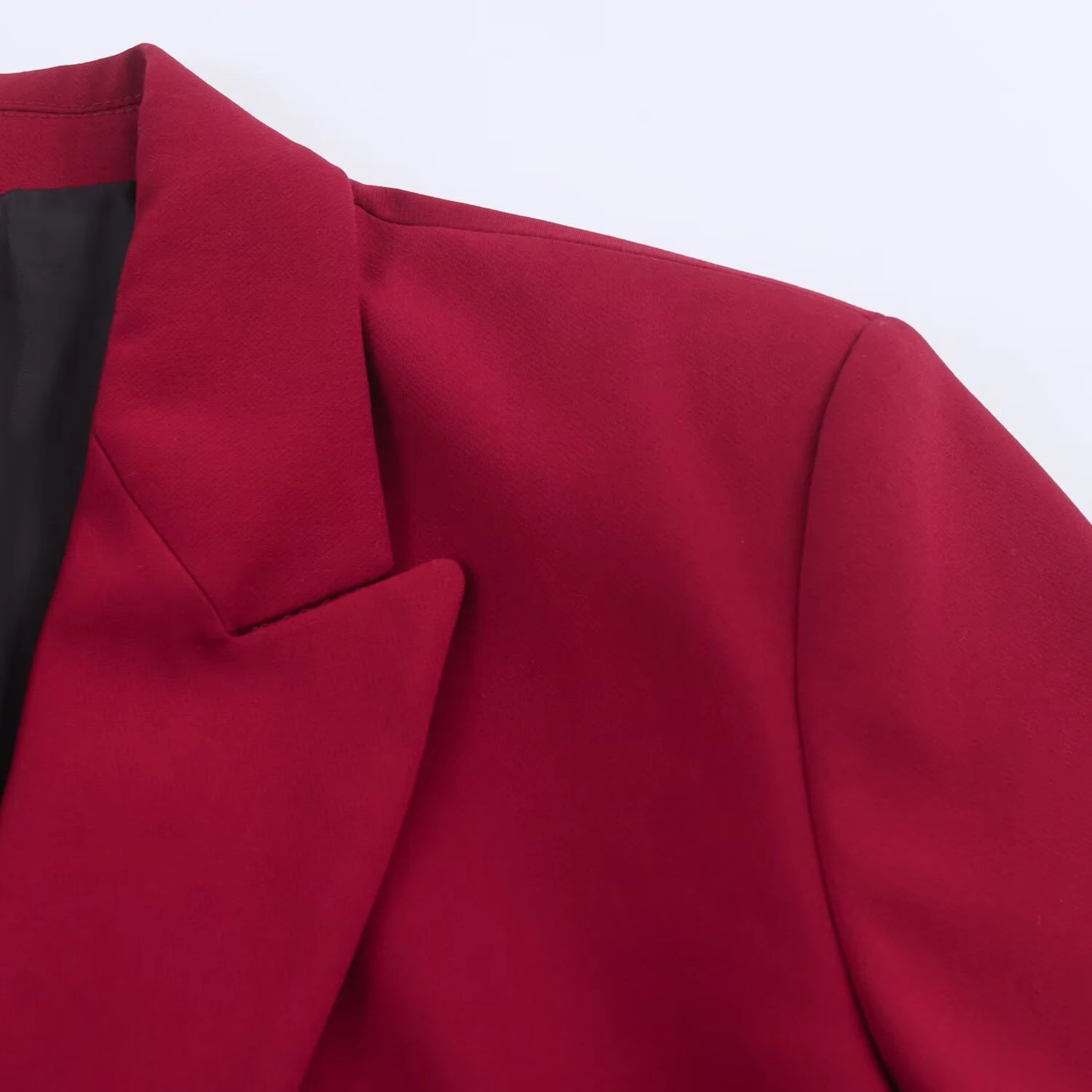 ملابس نسائية على الطراز الأوروبي والأمريكي، سترة بدلة مزدوجة الصدر بتصميم عصري للتنقل #6