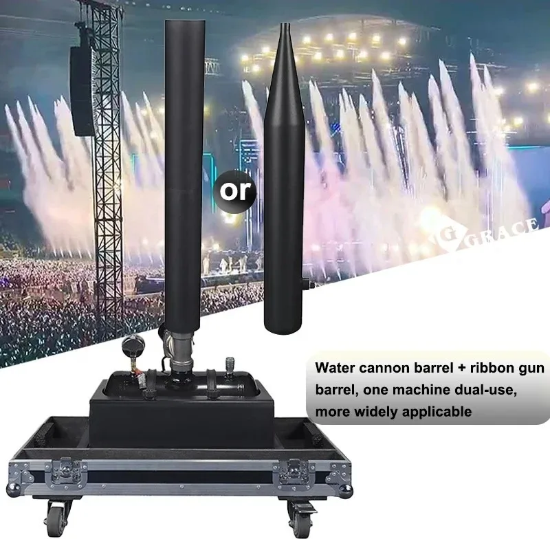 DMX512 Super Water Burst Machine for Big Occasions Electrical Water & Confetti Launcher Water Cannon