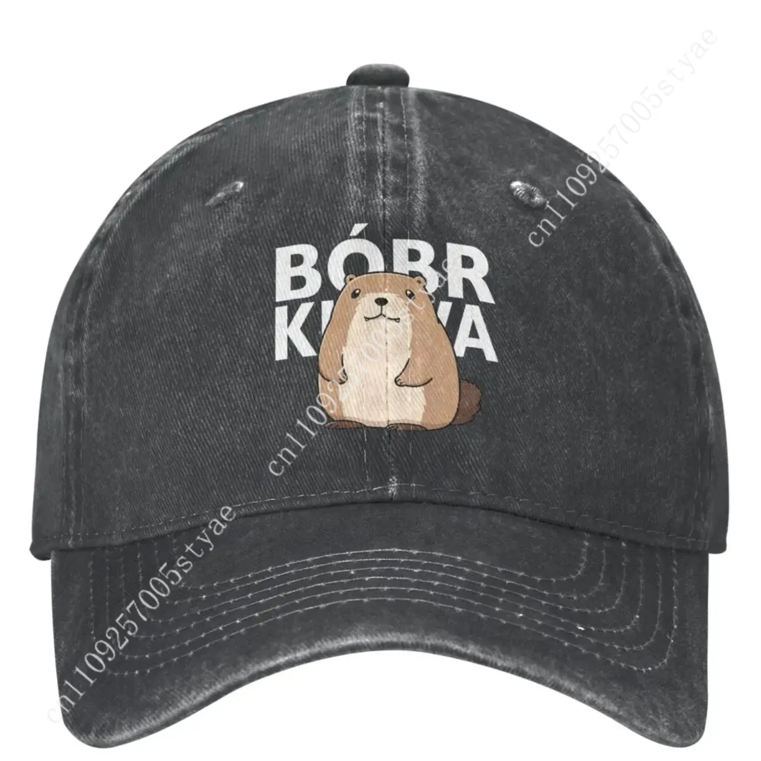 Classic Cute Poland Beaver Bober Meme Baseball Cap for Men Women Cotton Polish Bobr Kurwa Trucker Hat Golf Adjustable Fit Caps