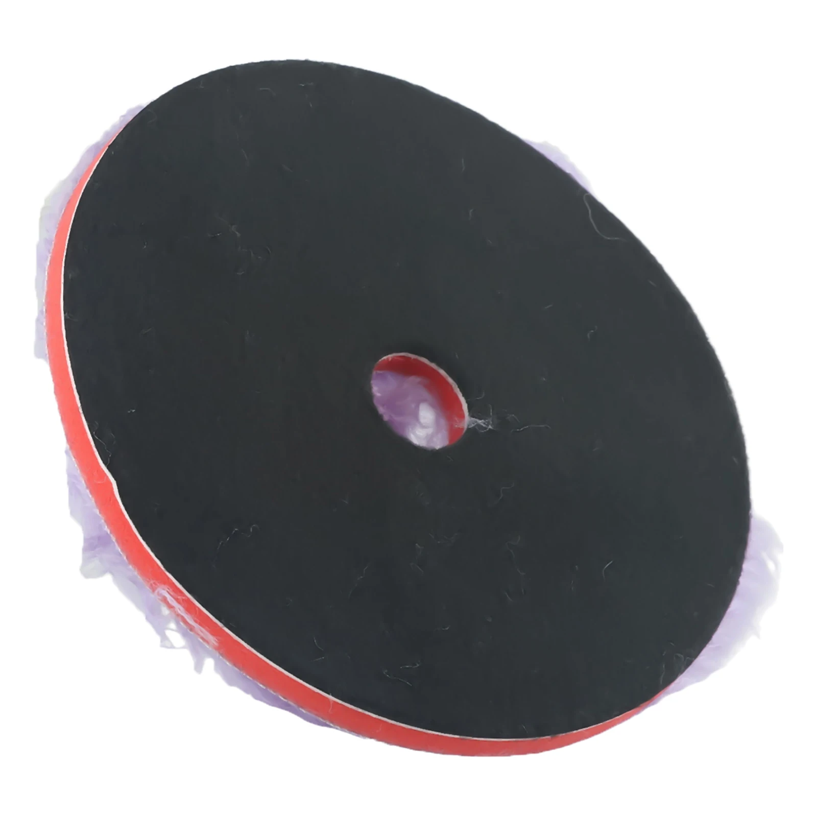 130mm Purple Wool Polishing Pad Long Hair Wool Polish Pads Power Waxing Sponge Work With Buffing Machine Car Polisher