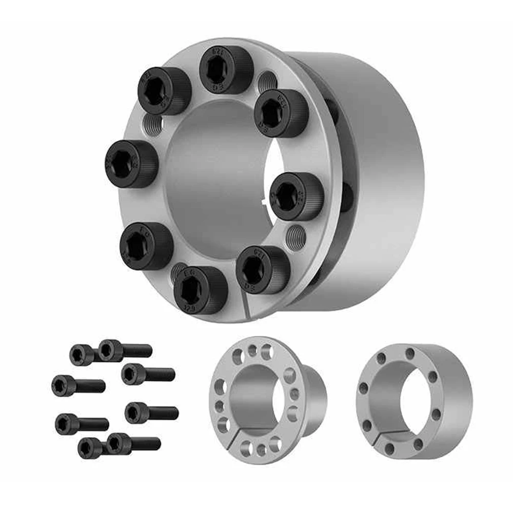 1Pcs Z8B Keyless Bushing ID 5mm-85mm Connection Tension Shaft Locking Assembly Device Expansion Sleeve Coupling Diaphragm Disk