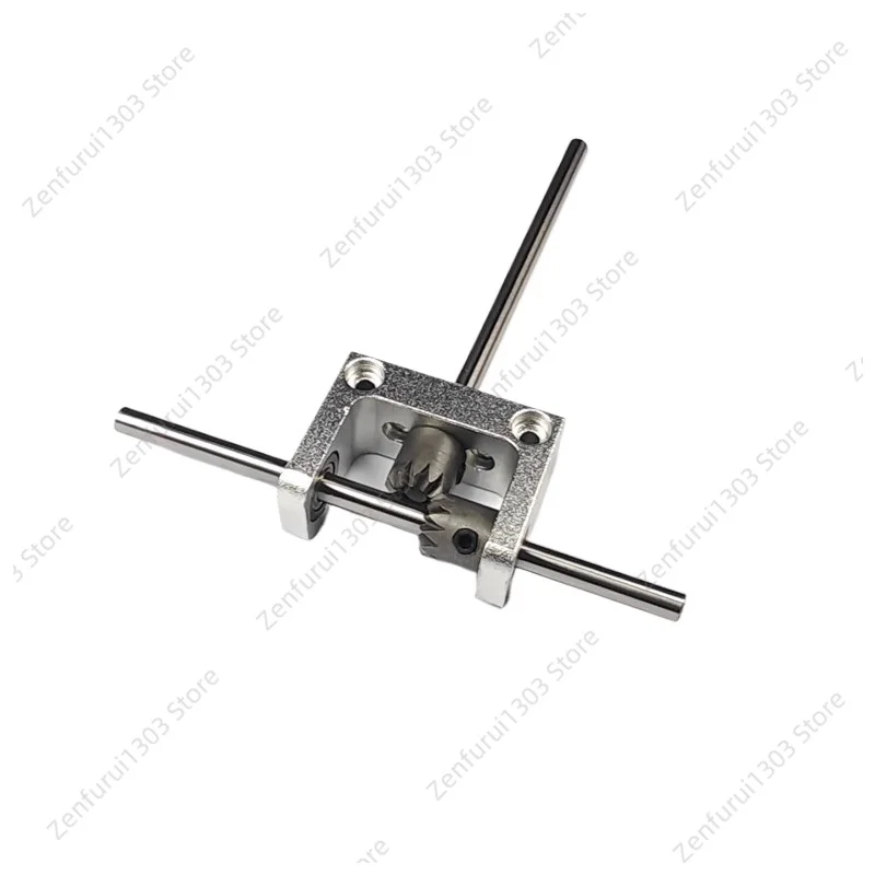 N20 Motor Rear Axle Power Transmission 90 Degree Bevel Gearbox 1:1 T-Type Commutator 2/3mm Shaft
