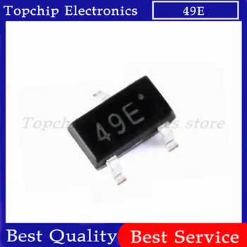 10 adet 44E 49E Hall etkisi sensörü anahtarı SMD Hall elemanı SS49E AH49E A3144E SOT23 sensörü anahtarı fırçasız elektrik motoru