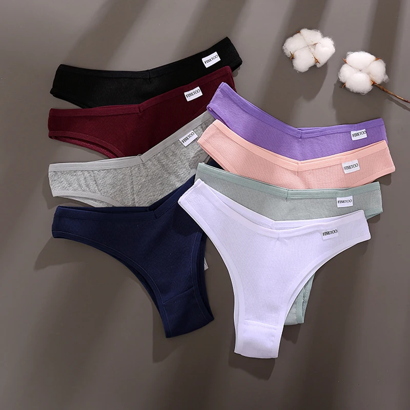 2022 Cotton Women Underwear Brazilian Panties Sexy Underwear Ladies Comfortable Solid Color Panty Intimates Women Lingerie M-XL