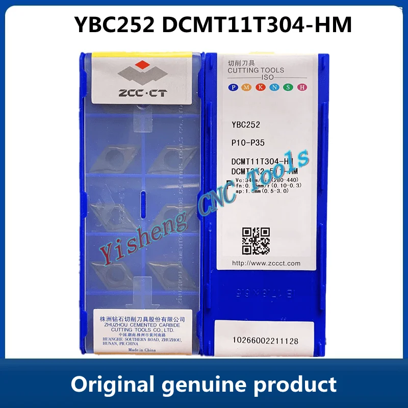 Imagem -05 - Ferramentas Cnc Fresadora Ferramentas de Usinagem de Torno Ferramenta de Corte de Torno Dcmt11t304-hm Ybc151 Ybc251 Ybc351 Ybc252 Ybc152