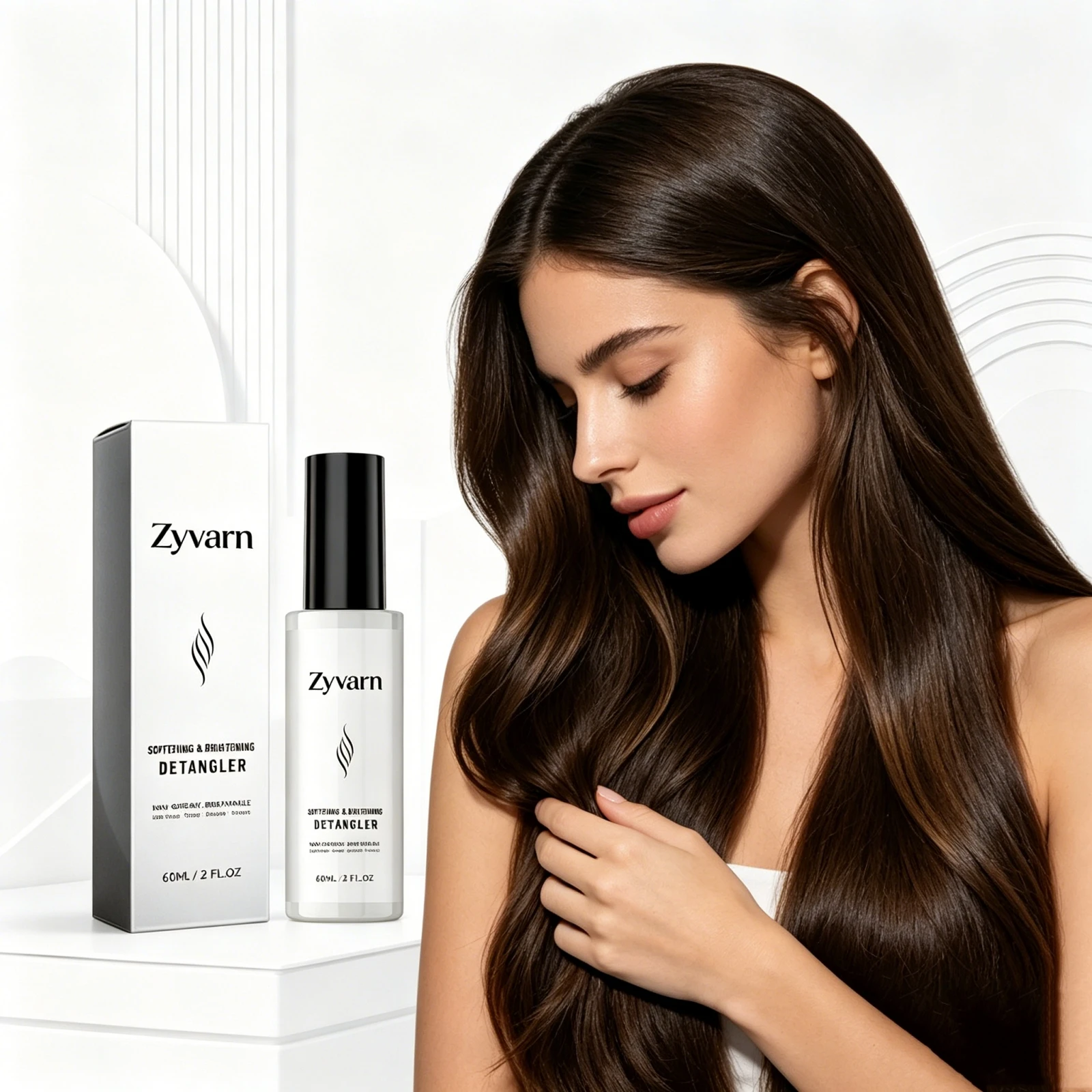 Softening Shine Hair Spray Moisturize Smooth Repair Dyeing Damage Reduce Split Ends Portable Hair Care Frizz Control Shiny Spray