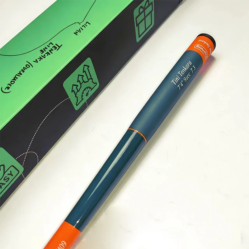 Aventik Carbon Fiber Tenkara Fliegenrute Reise-Angelrute mit Weicher M-Aktion, Extra Spitze & Schützender Tragetasche – Detail 2