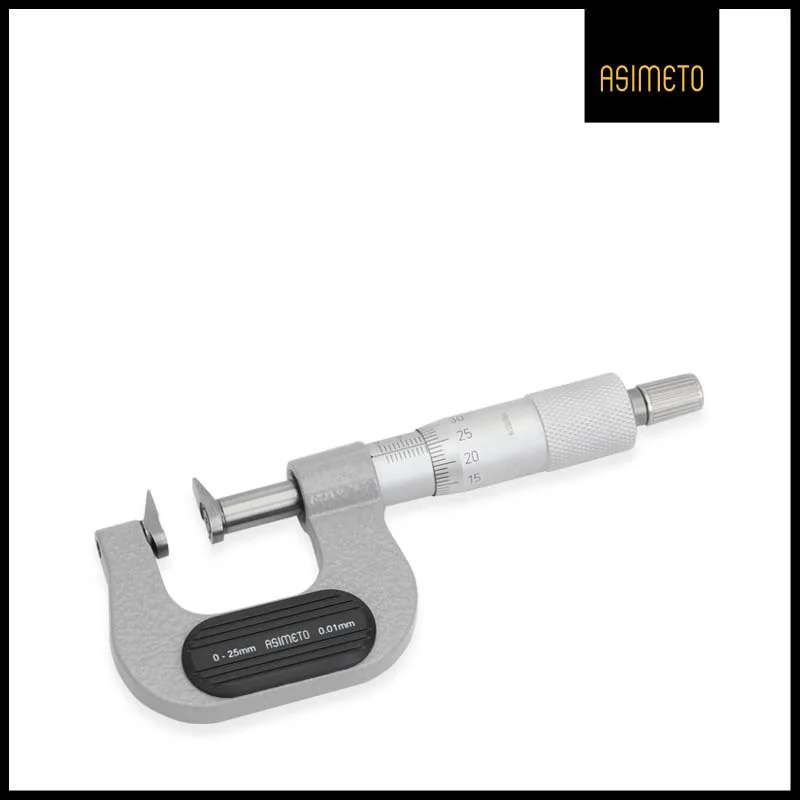 Asimeto-Micromètres à mâchoire STRE0.01 mm, broche non rotative