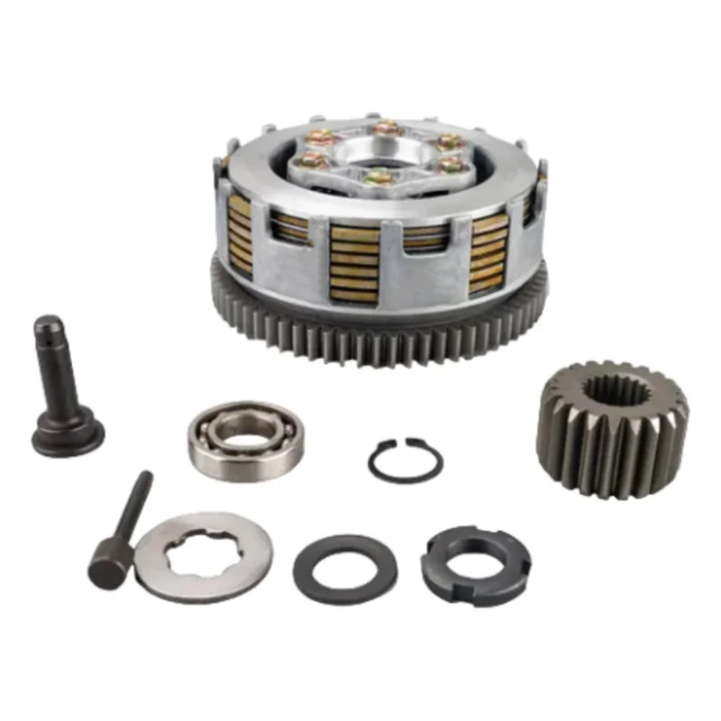 Gut für Tornado 250 cc Motorrad-Ersatzkupplungsbaugruppe, 6 Säulen, 6 Platten, 73 Zähne