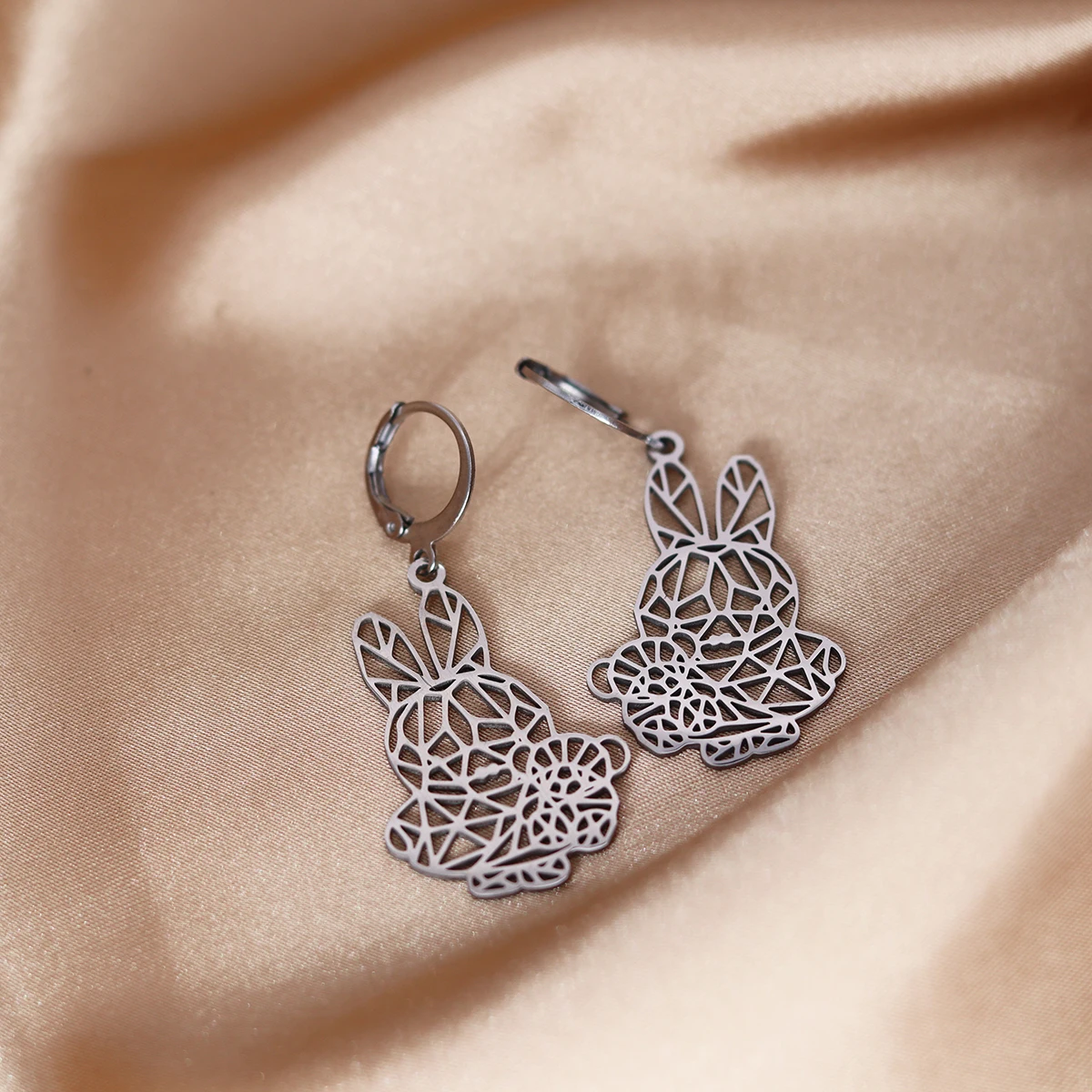 Kinitial Stainless Steel Gate To The Sky Raindrop Cloud Galaxy Solar System Ufo Ghost Earrings For Women Trendy Piercing Jewelry
