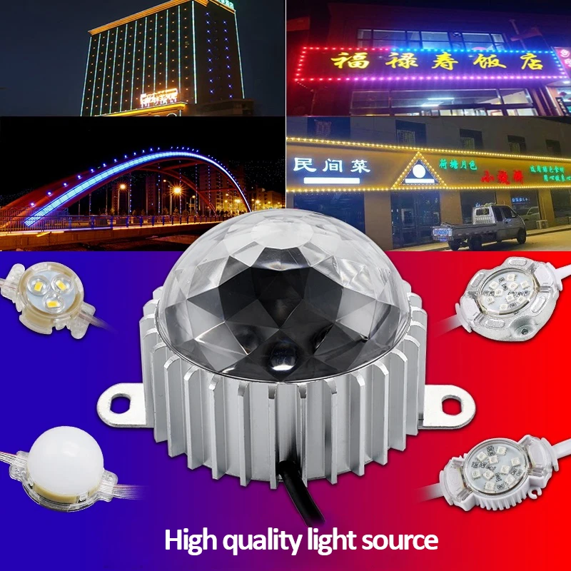 LED Waterproof Point Light Source Hotel Outside Application  Screen Electrical  Pixel Light