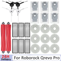 Dla Roborock Qrevo Pro / Qrevo MaxV / Qrevo S P10 Pro odkurzacz Robot wymienne akcesoria do toreb przeciwpyłowe