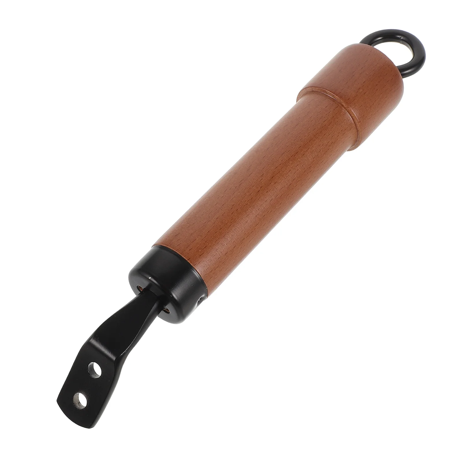 

Replacement Pot Handle Made of Beech Wood Anti-Scald Two-Hole Design for Frying Pan Wok Universal Cookware Handle