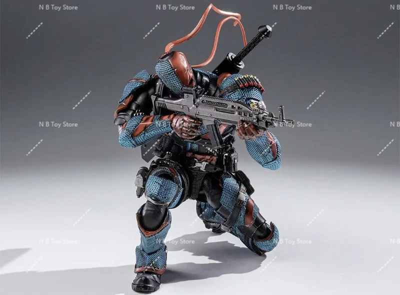 LPZZ ROUNO CUEURE DC002 1/12 Deathstroke Arkham Knight Modulo Finito Mobile Batman Modello Da Collezione Action Anime Figure Toy