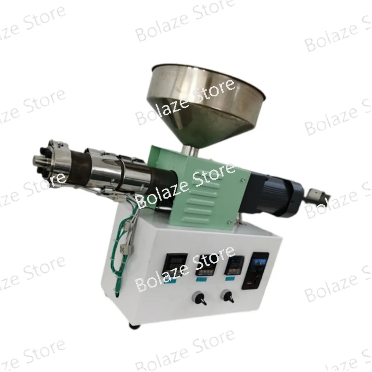 

Plastic bench polymer extruder Injection molding New 2kg/h single screw extruder Laboratory SJ25 single screw