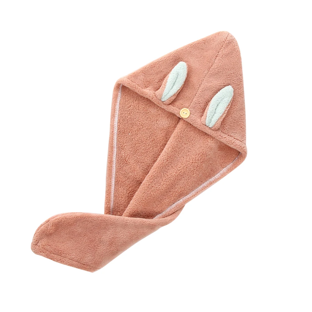 

Dry Super Absorbent Fast Drying Bath Towel Shower Hair Drying Hat Hat Hair drying Care Homeware Textile