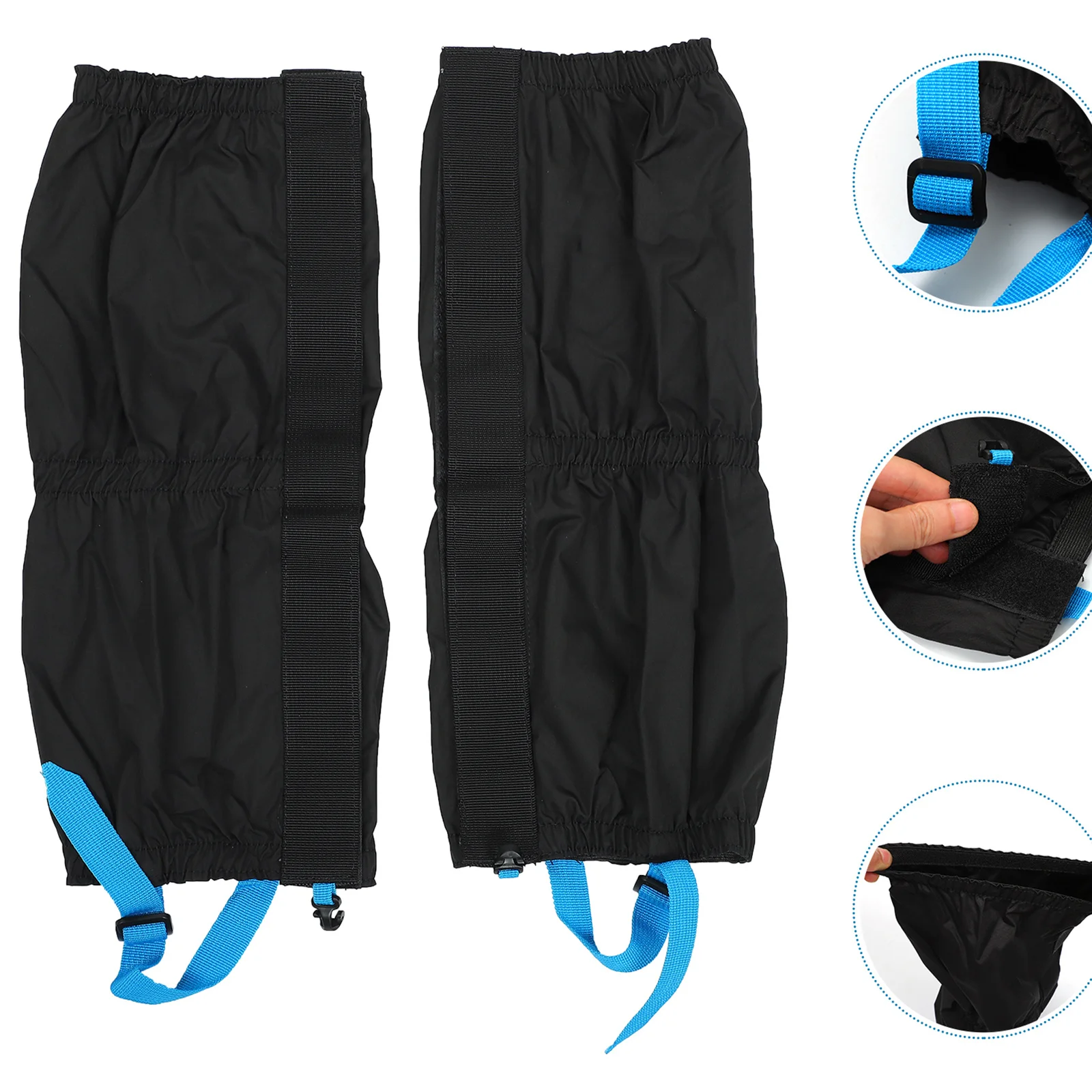 

1 Pair Waterproof Breathable Gaiters Thicken Lightweight Hiking Covers Outdoor Jungle Trekking Leg Protector Windproof