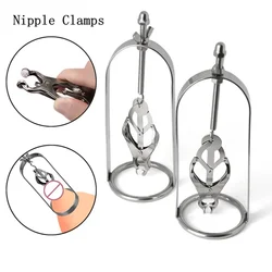 Female Adjustable Nipple Clamps Breast Training Powerful Stretchers Bondage Slave Fetish Sex Toys BDSM Sex Accessories Adult Toy