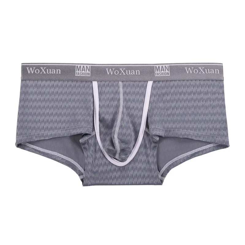 

Мужские боксеры, сексуальное нижнее белье, мужская одежда, шорты-боксеры из матового жаккарда, трусы с низкой розой, эластичные дышащие трусы