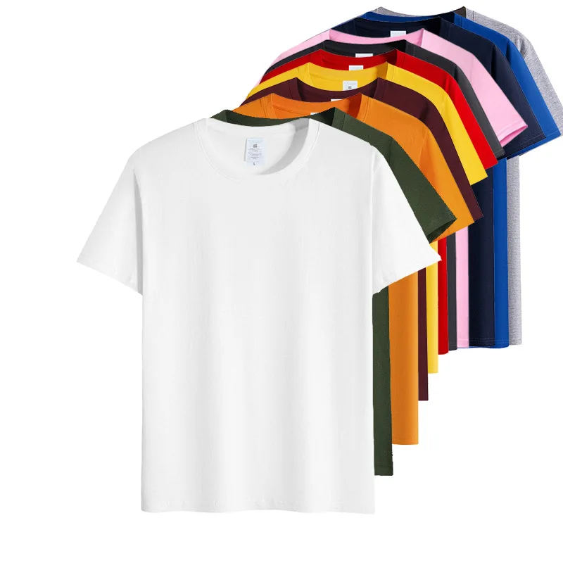 Herren Sommer Kurzarm Paar Casual Top modische Jogging Fitness Sportbekleidung mehrfarbiges T-Shirt