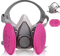 Anti-dust mist 6200 Gas Mask set Industrial half-face spray respirator for 2097 series filter mask is safe and reliable