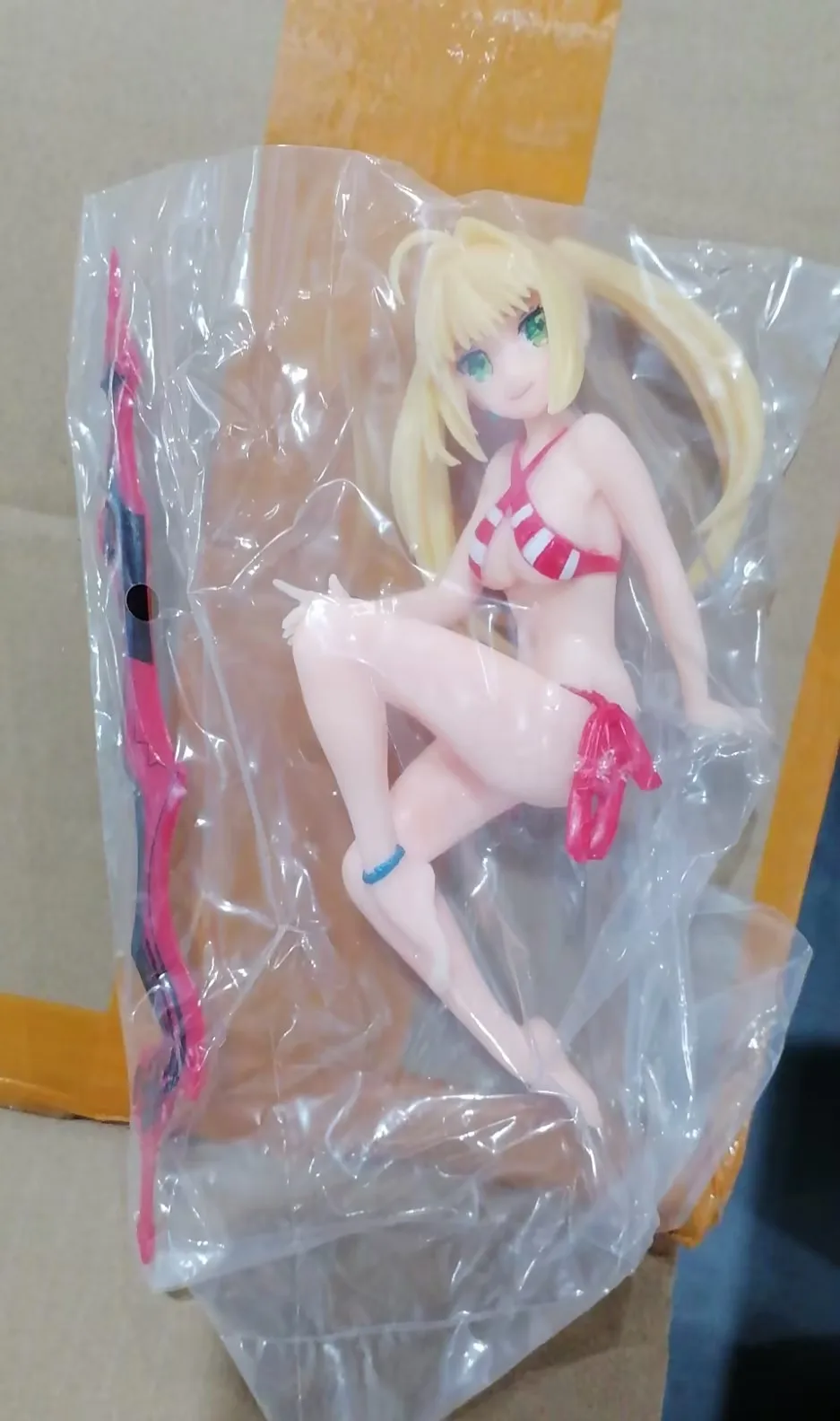 14CM Anime Fate/Grand Order Nero Claudius Figure Noodle Stopper Figure Caster Nero Claudius Caesar Augustus Germanicus Toys Doll