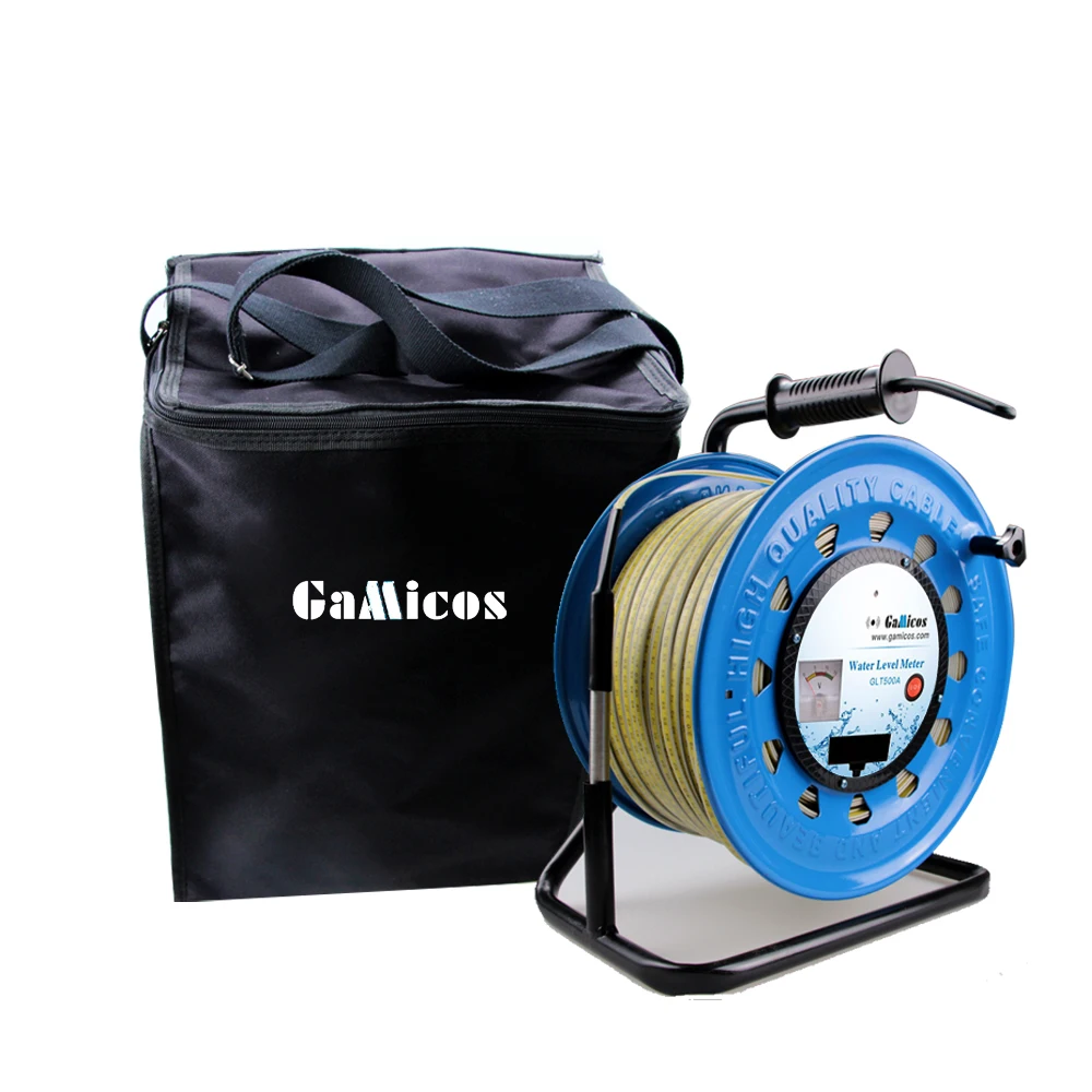 G L T500A В НАЛИЧИИ 30-500 м Стальная лента Батарея Deep Well Подземный измеритель уровня Wa ter