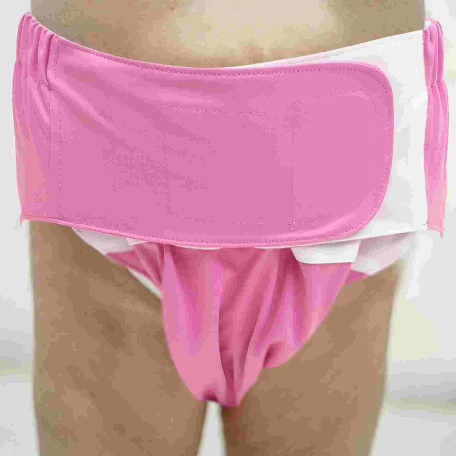 Diapers Adult Pants for The Elderly Incontinence Breathable Sticky Nappy Reusable Home