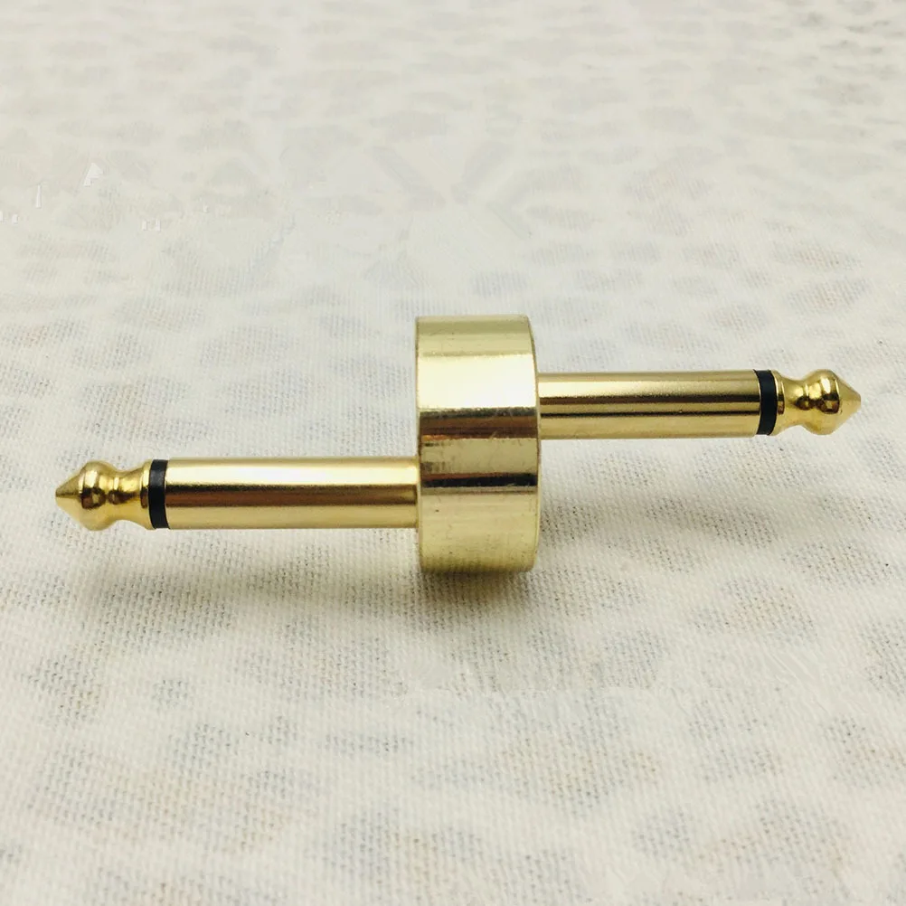 

Guitar Pedal Connector Premium Metal Effect Pedals Adapter Compact Size For Guitar Effect Pedalboards Anti-Interference