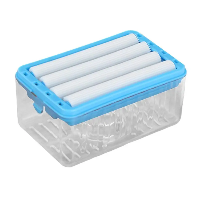 Caja de jabón con rodillos, dispensador Manual de jabón para baño, cocina, ducha, apartamento