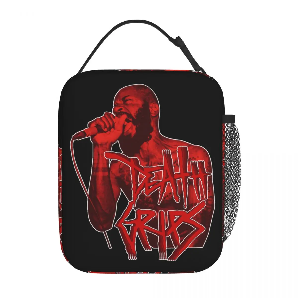 MC Ride Death Grips Accessories Insulated Lunch Bag School Storage Food Box Portable All Season Thermal Cooler Lunch Box