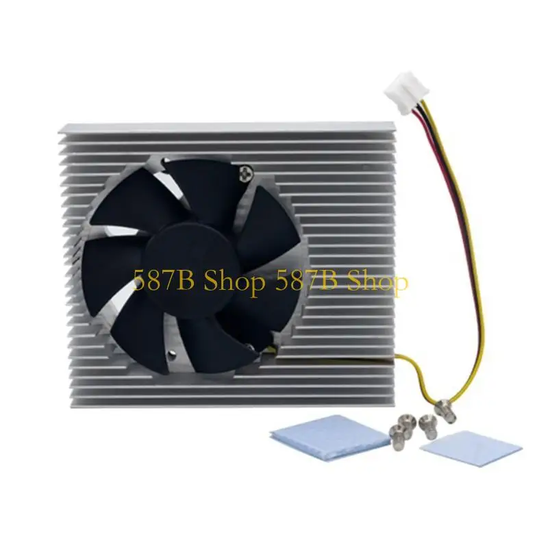 

587B Enhanced Heat Sink of Banana Board Cooling Pad with Thermal Conductive Pad Cooling Radiators Quiet Cooling