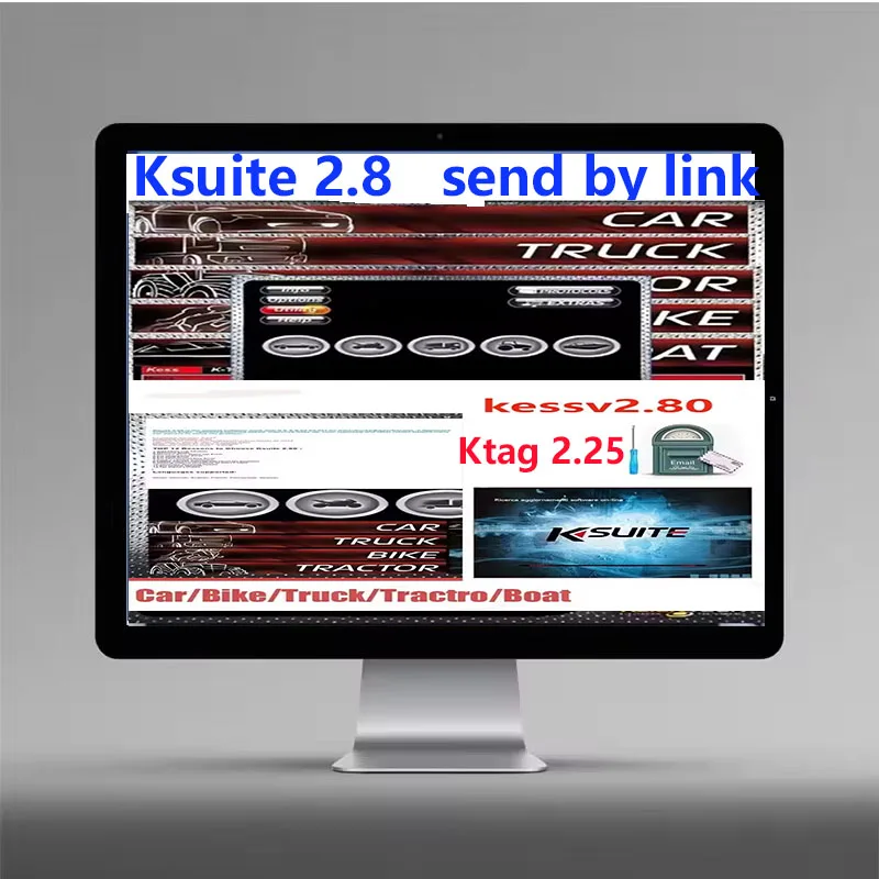 

Ksuite 2.8' ECU Auto Diagnostic Tool - Fixes RSA Error Compatible with KESS Software for Car Truck Bike Tractor Boat