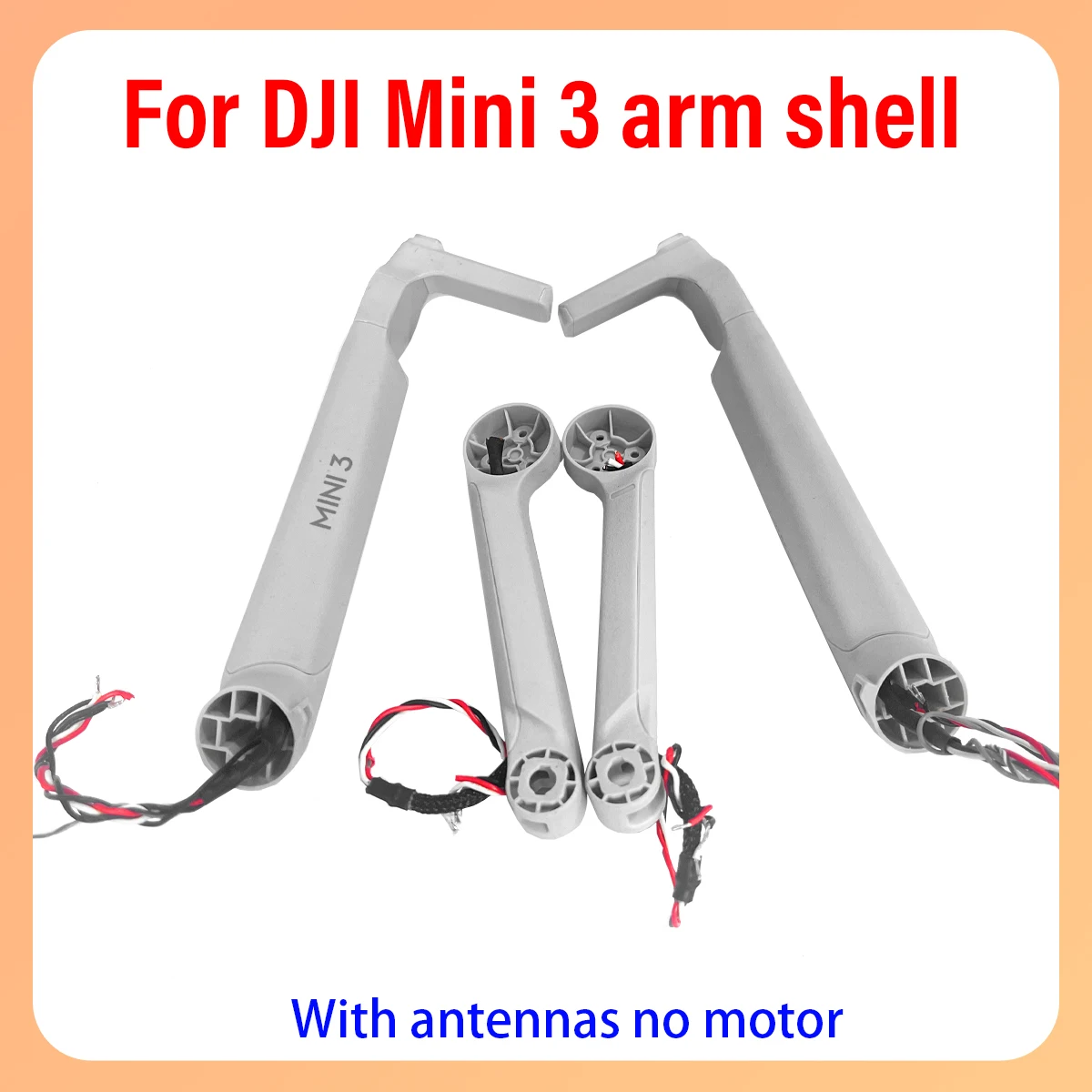 

original Mavic Min3's front, rear, left, and right arm shells did not have motors tested and are suitable for DJI series drones