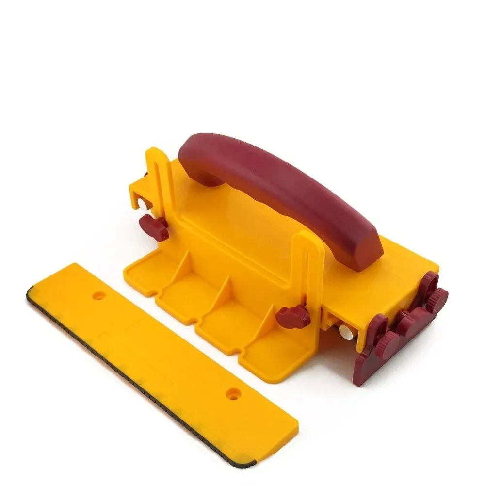 

ABS Woodworking Push Handle Ergonomic Handle Comfortable Grip Safety Push Handle Slip-Resistant Non-Slip Design