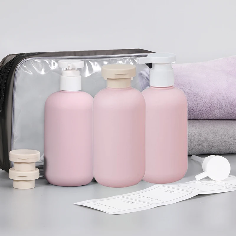 زجاجة مضخة بلاستيكية فارغة ، مناسبة لللوشن ، الشامبو ، زجاجات مستحضرات التجميل ، رأس مضخة PP ، زجاجات قابلة لإعادة الملء ، صندوق تخزين الحمام #1