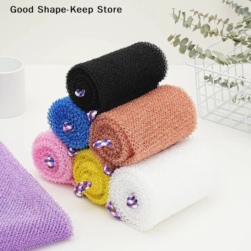 dailyExfoliating Bath Net Sponge 1Pcs African Design Effective Full Body Scrubbing for Invigorating ShowersDaily products