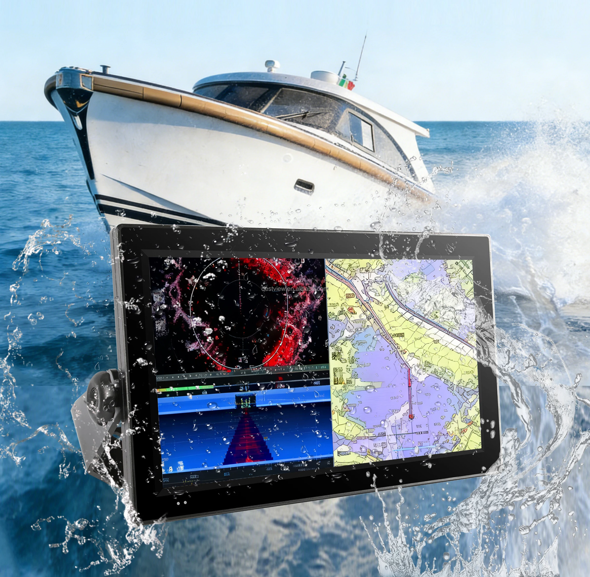 

Новый водонепроницаемый морской сенсорный ЖК-монитор с несколькими интерфейсами, класс защиты IP67, для использования на открытом воздухе