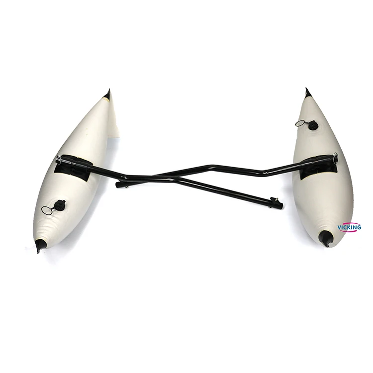 Inflatable Kayak Float for Increased Stability Water Tubes with Feature