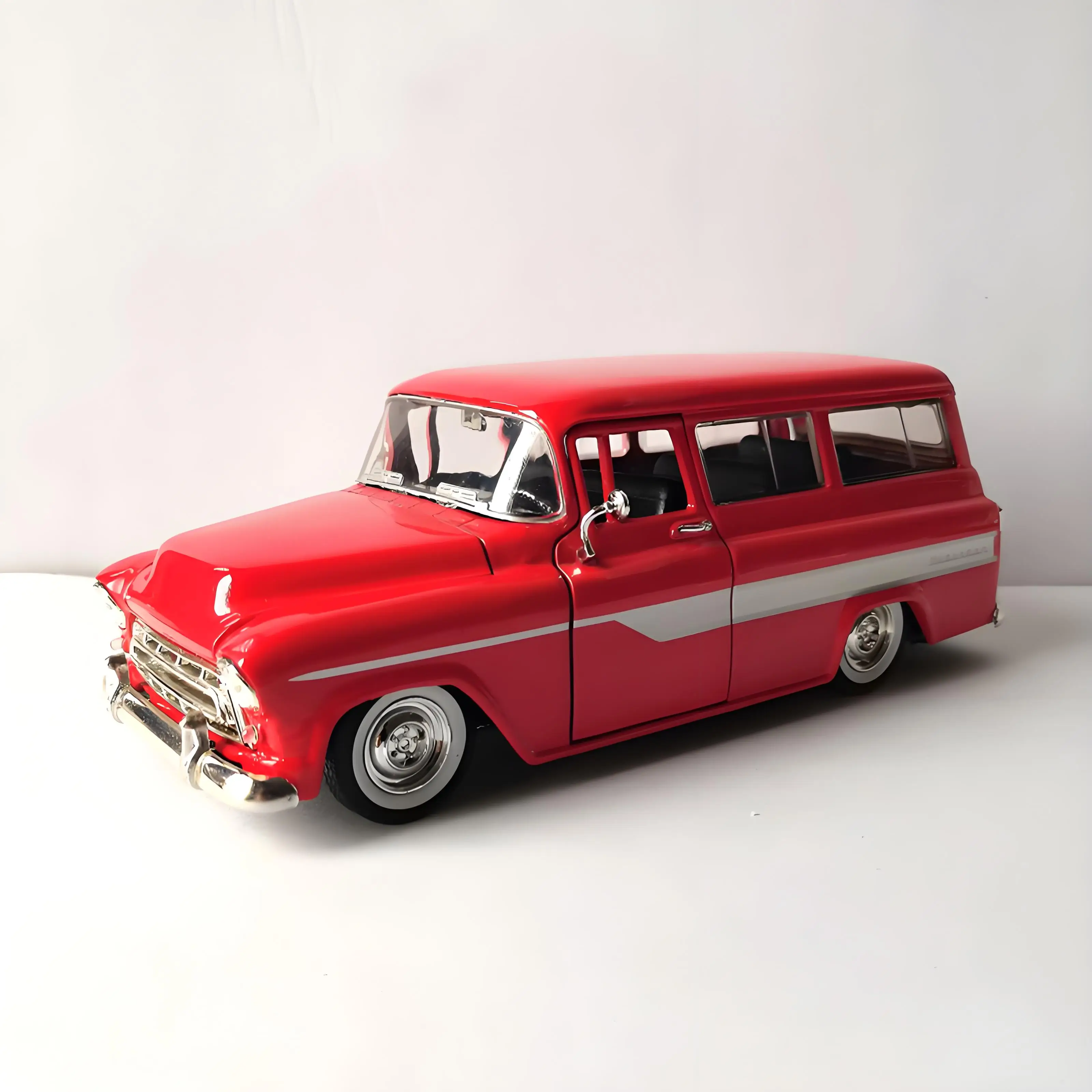 

JADA 1:24 Chevrolet Suburban 1957 Alloy Car Diecasts & Toy Vehicles Car Model Miniature Scale Model Car For Children