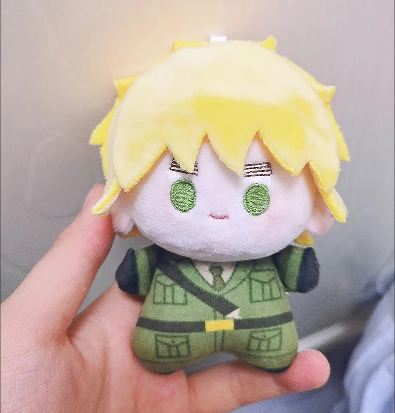 

Latest 10cm Stuffed Cosplay Axis Anime Powers Character Hetalia Arthur Kirkland / Braginsky Ivan Plush Toy Keychain Plushie Doll