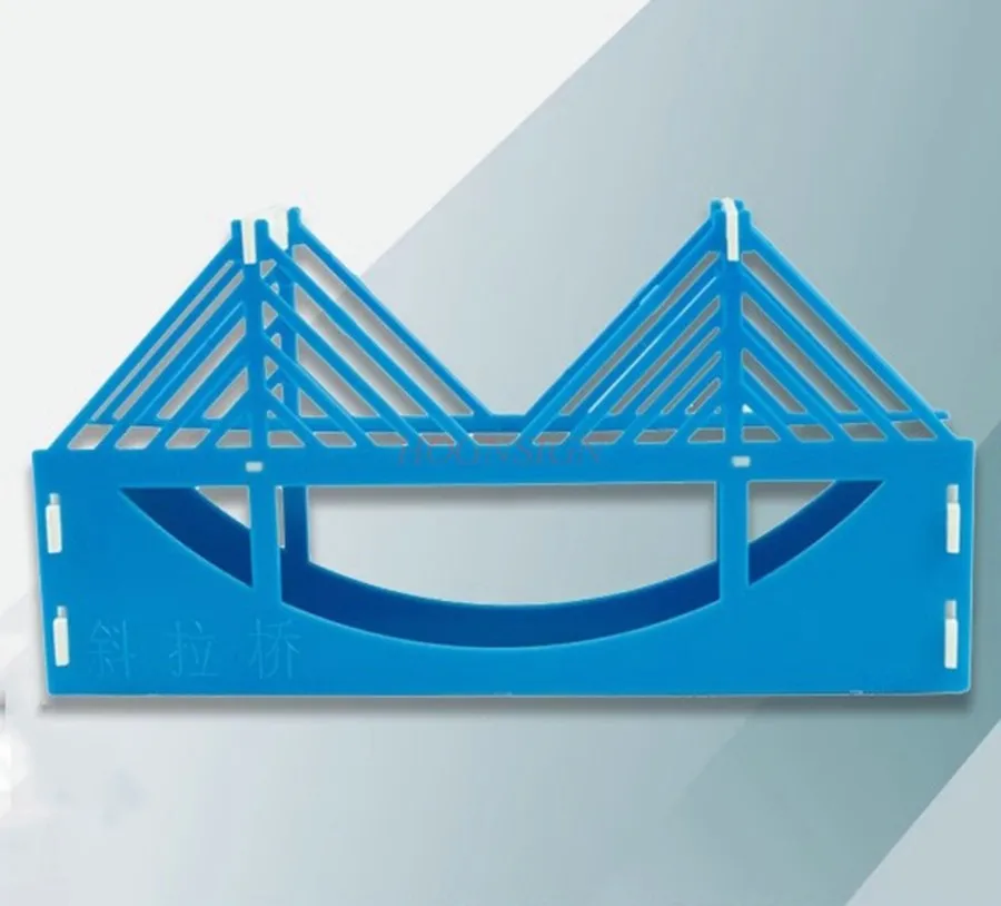 Kit d'équipement d'assemblage de modèle de pont détachable, instrument d'enseignement, expérience de démonstration, enseignement de la physique