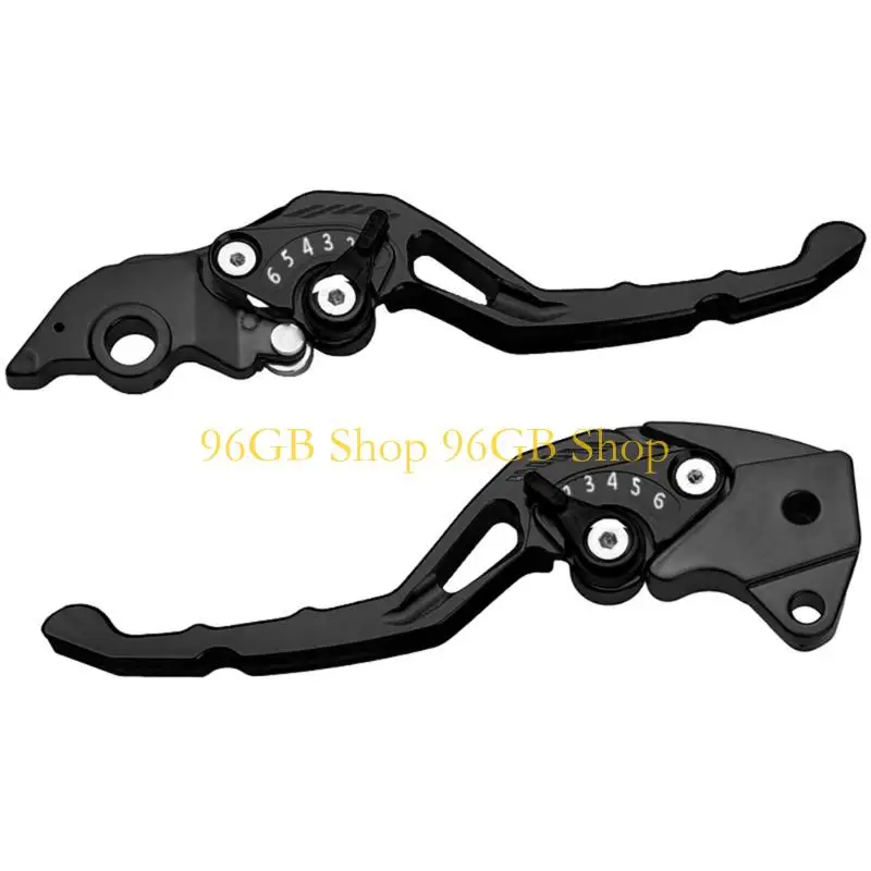 

96GB Effective Motorcycle Brake Gear Lever Aluminum Handlebar Clutch Brake Lever for CLICK150 Improved Grip Control