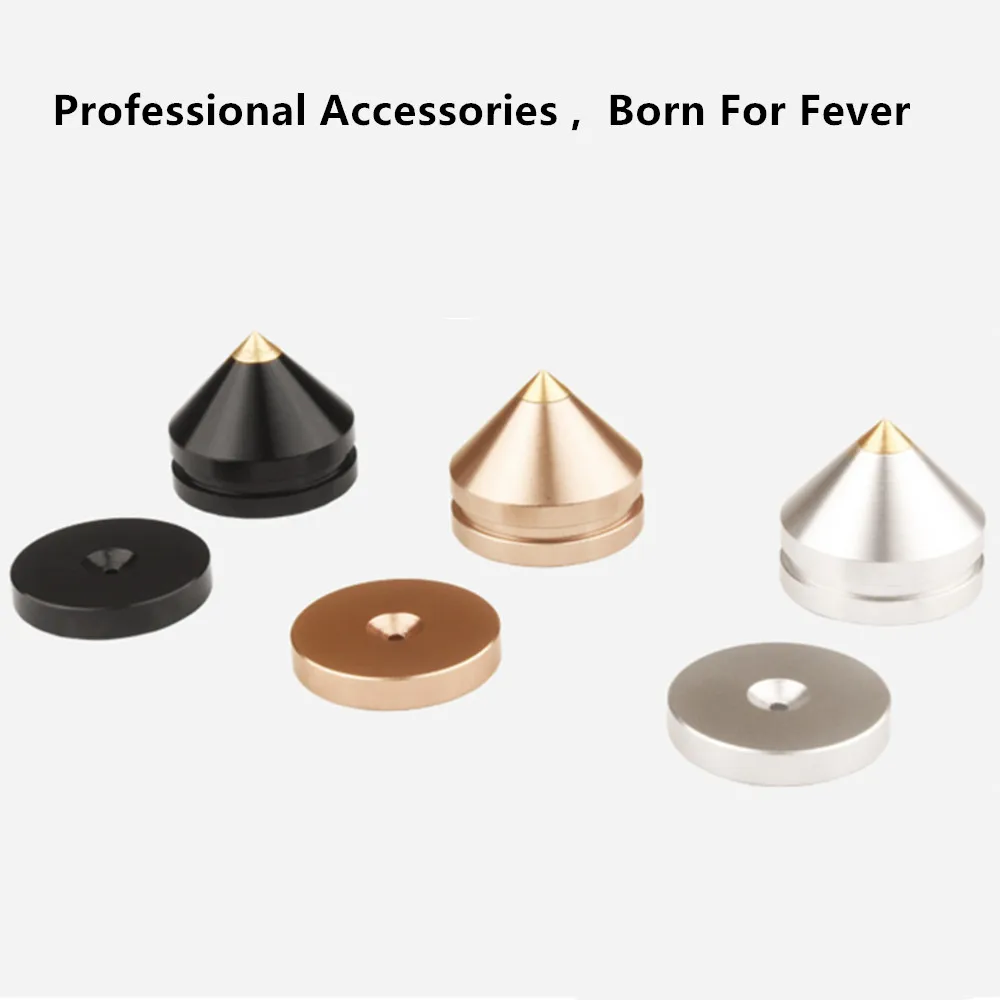 Âm Thanh Chân Gai Nón Tầng Nail Chân Hợp Kim Nhôm Loa Đắc CD Nội Bộ Khuếch Đại Công Suất Máy Tính Siêu Trầm Chân Máy