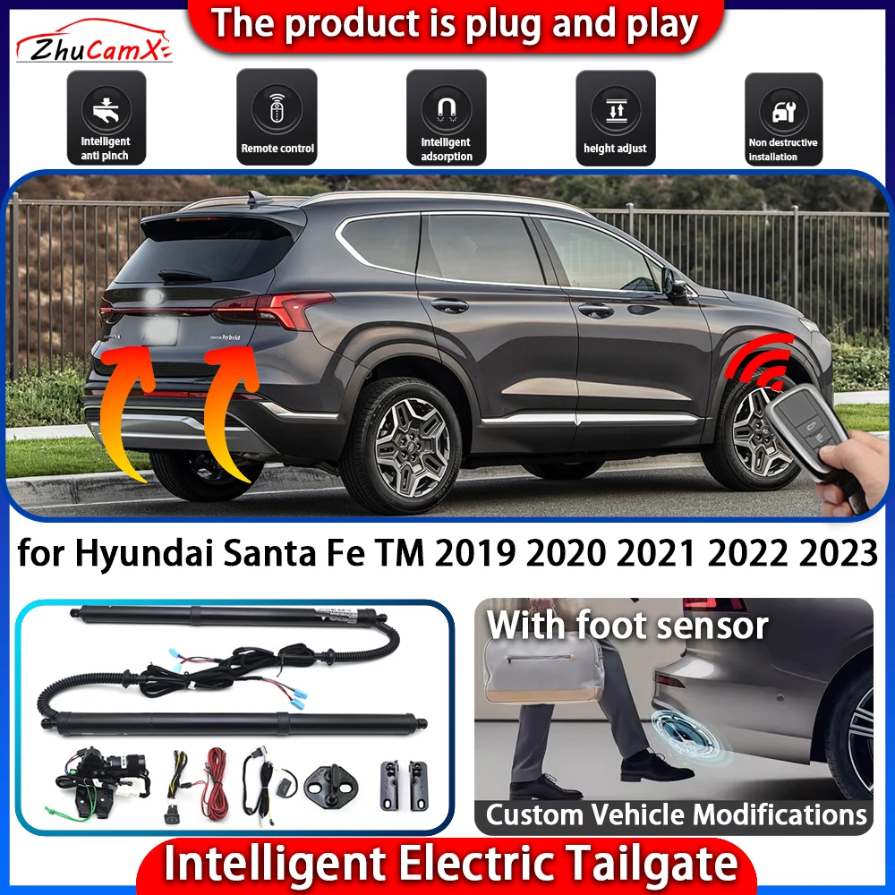 

Smart Powered Tailgate System for Hyundai Santa Fe TM 2019 2020 2021 2022 2023 Automatic Intelligent Trunk Lift Control Kit